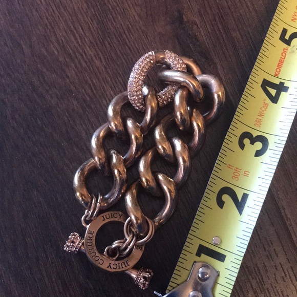 Juicy Couture Copper tone Chunky Charm bracelet - Picture 7 of 9